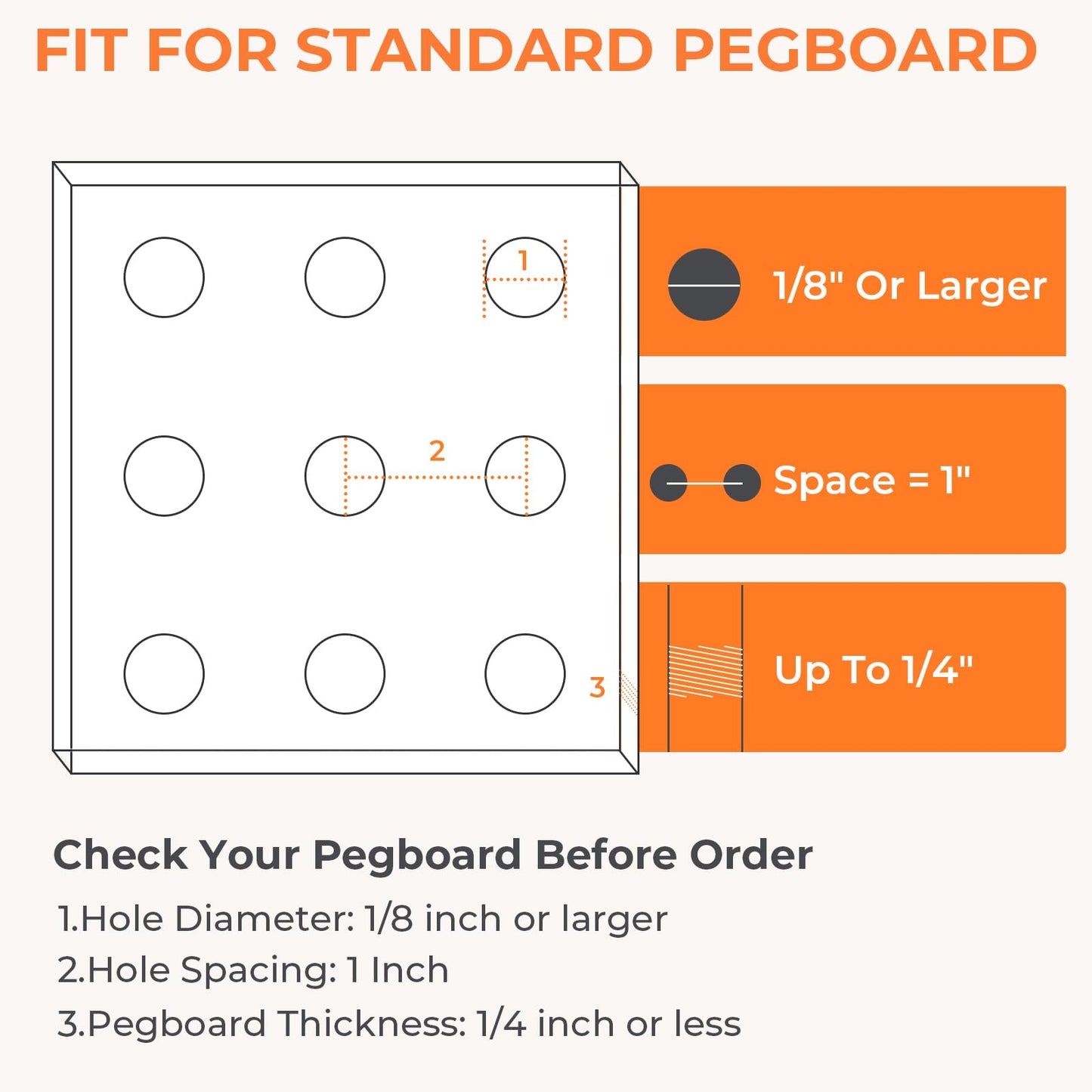 INCLY 12 Pack Pegboard Bins & Cups with Hooks, Peg Board Organizer Accessories Assortment Kit, Peg Board Tools Accessory Storage for 1/8“ and 1/4” Pegboard Garage Workbench Craft Room Office Hobby